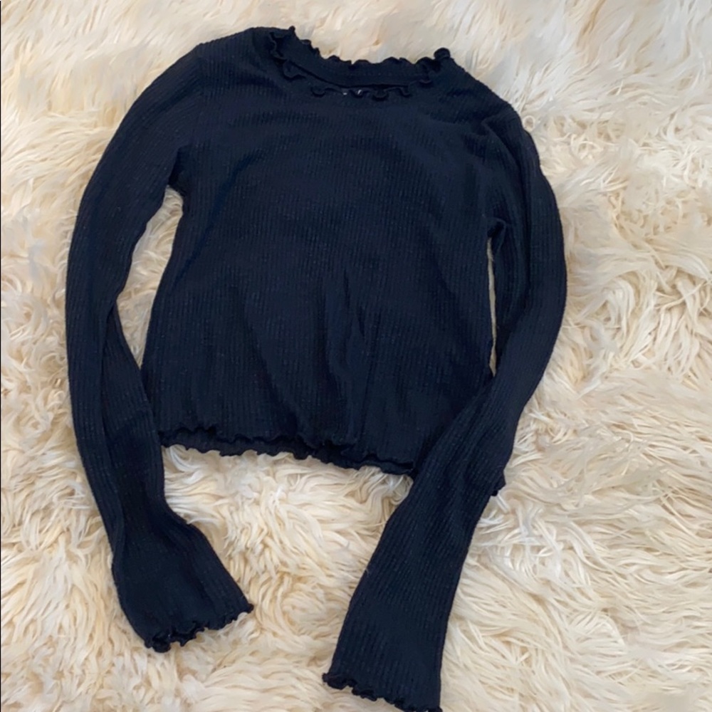 Abercrombie black shirt